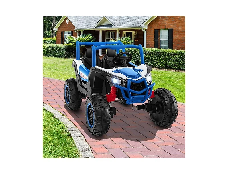 2-Seater Kids Ride-On Utv with 2.4G Remote Control for Children Over 3 Years - Navy