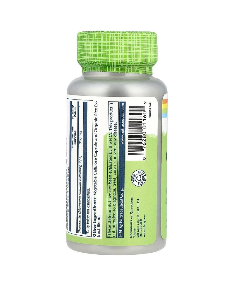 Solaray True Herbs Chamomile 350 mg