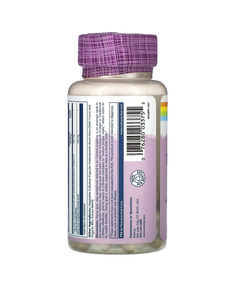 Solaray Vital Extracts Dong Quai