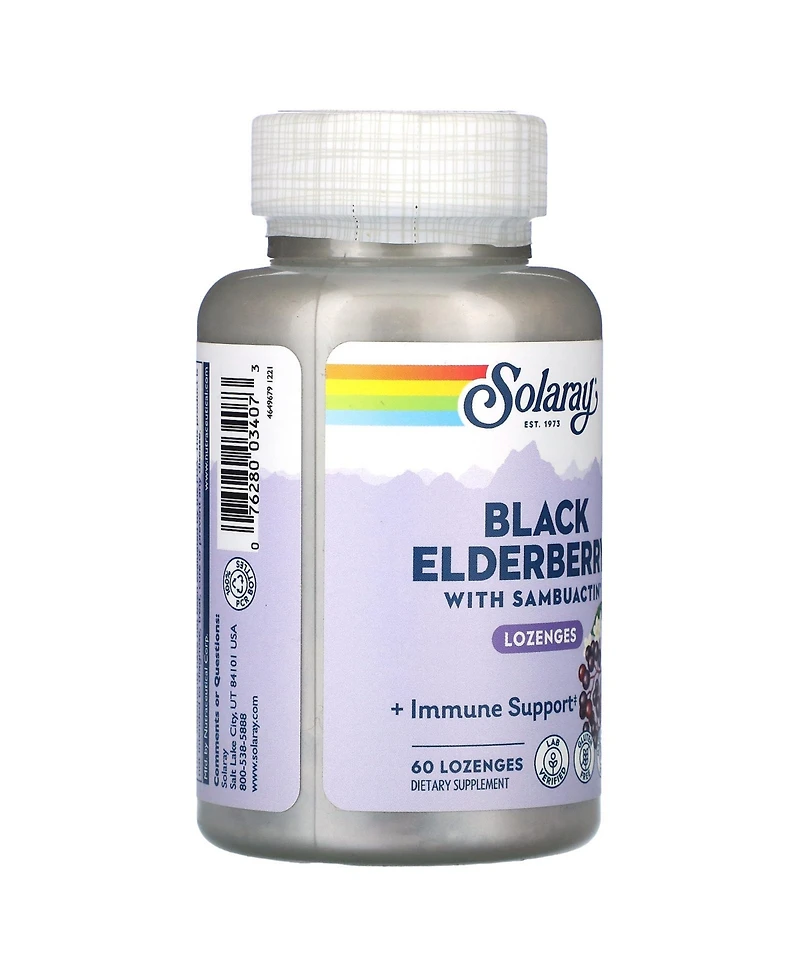 Solaray Black Elderberry With Sambuactin