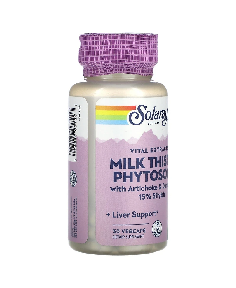 Solaray Vital Extracts Milk Thistle Phytosome