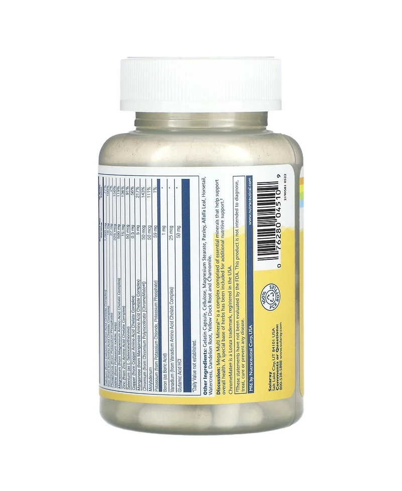 Solaray Mega Multi Mineral