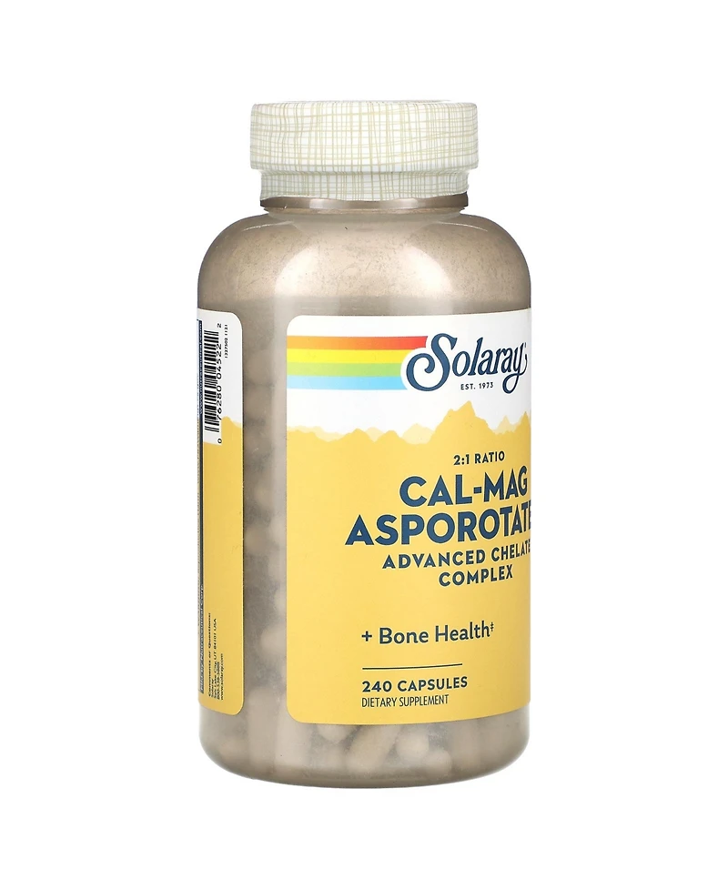 Solaray 2:1 Ratio Cal-Mag Asporotates