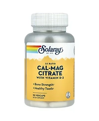 Solaray Cal-Mag Citrate with Vitamin D-2