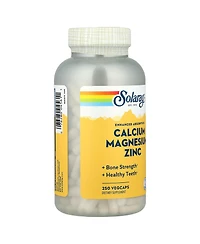Solaray Calcium Magnesium Zinc - 250 VegCaps