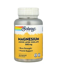 Solaray Magnesium 200 mg - 100 VegCaps