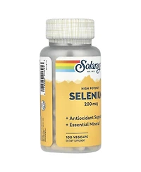 Solaray Selenium High Potency 200 mcg - 100 VegCaps