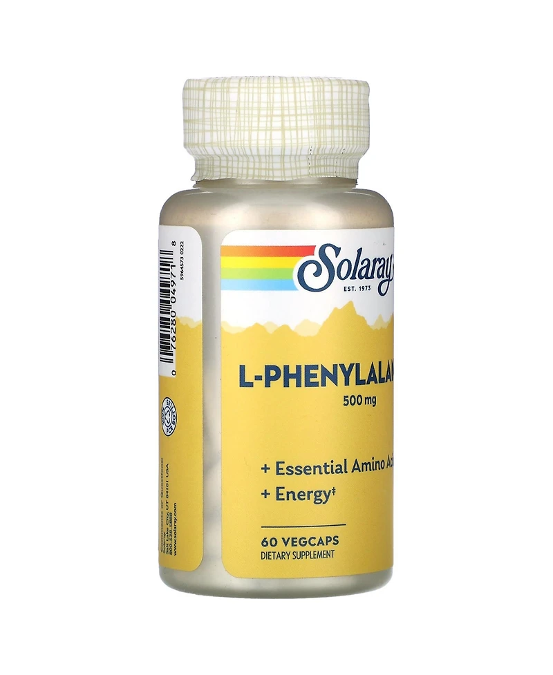 Solaray L-Phenylalanine 500 mg