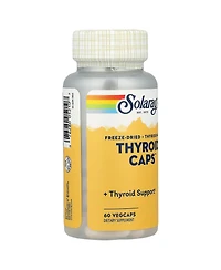 Solaray Thyroid Caps Freeze Dried - 60 VegCaps
