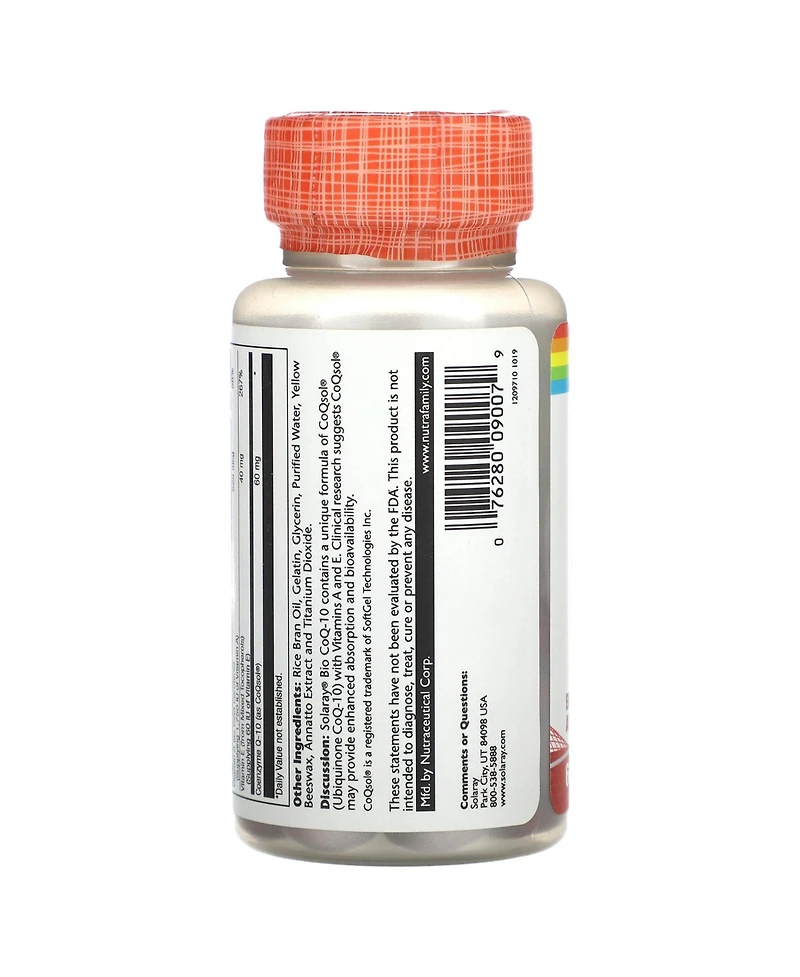 Solaray Bio CoQ-10 60 mg