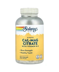 Solaray Cal-Mag Citrate with Vitamin D-2