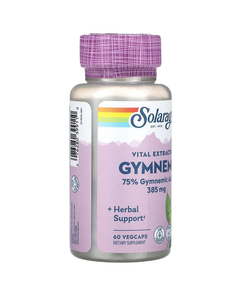 Solaray Gymnema Vital Extracts 385 mg