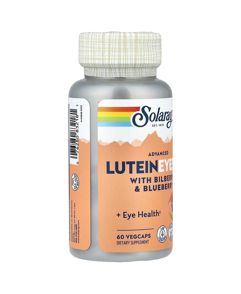 Solaray Advanced Lutein Eyes 24 with Bilberry & Blueberry