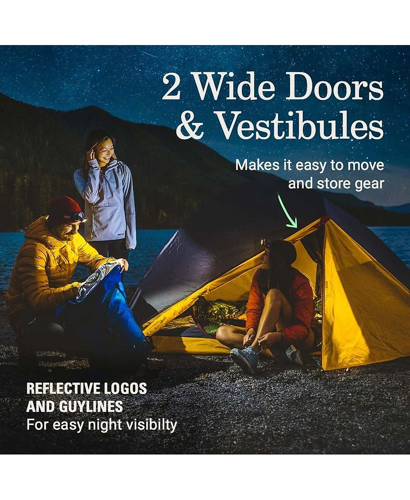 Coleman PEAK1 3-Person Backpacking Dome Tent