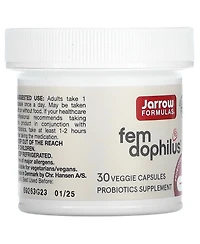 Jarrow Formulas Nutrition Fem Dophilus 5 Billion Cfu