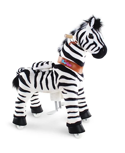 PonyCycle Ride-on Horse Zebra Model U Size 3 for 3-4 Years