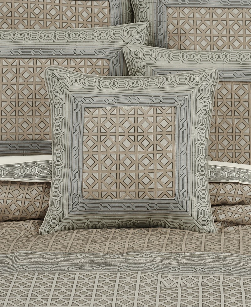 J Queen New York Alaro Square Decorative Pillow, 20" x 20"