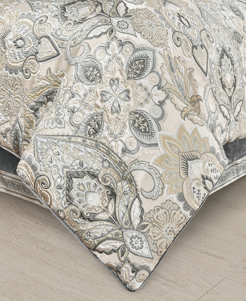 J Queen New York Annabelle Damask 4-Pc. Comforter Set