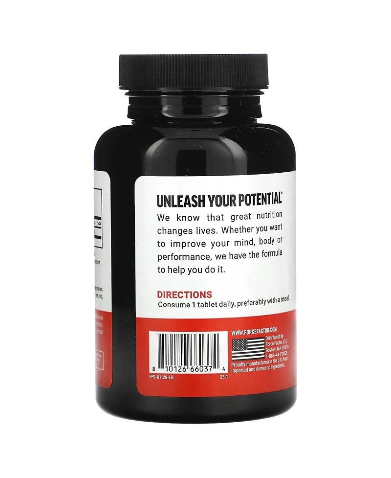 Force Factor L-Glutamine Tablets 1 000 mg