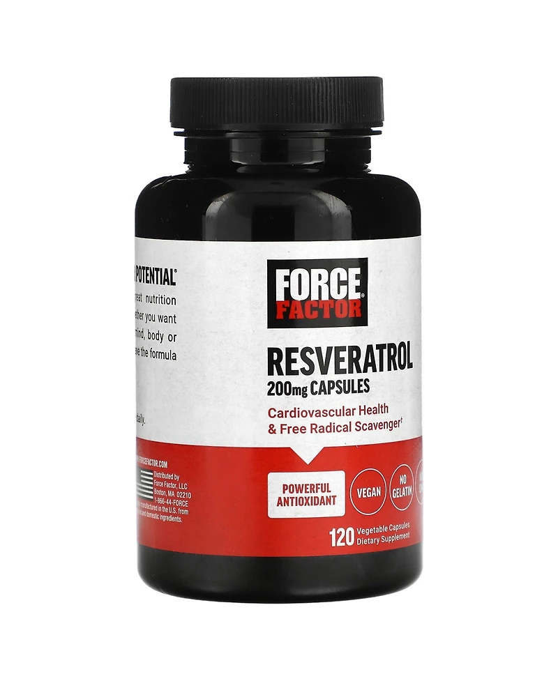 Force Factor Resveratrol 200 mg