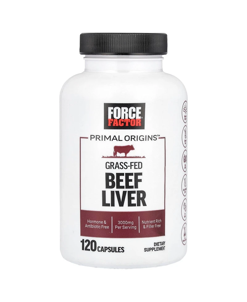 Force Factor Primal Origins Grass-Fed Beef Liver