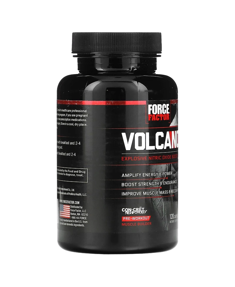 Force Factor Volcano Explosive Nitric Oxide Booster