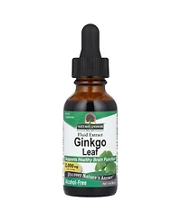 Nature's Answer Ginkgo Leaf Fluid Extract Alcohol-Free 2 000 mg - 1 fl oz (30 mL)