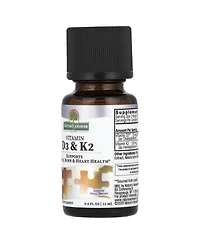 Nature's Answer Vitamin D3 & K2 - 0.5 fl oz (15 ml)