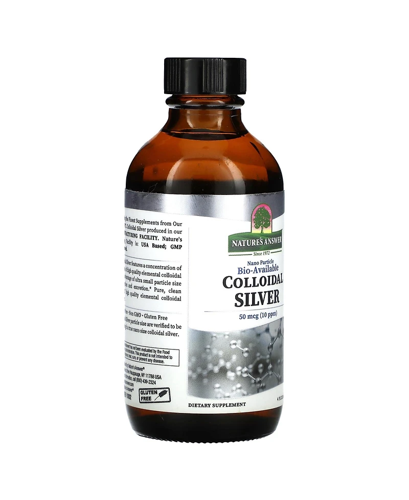 Nature's Answer Colloidal Silver 50 mcg (10 ppm)