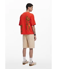Desigual Men's Short-sleeve floral T-shirt