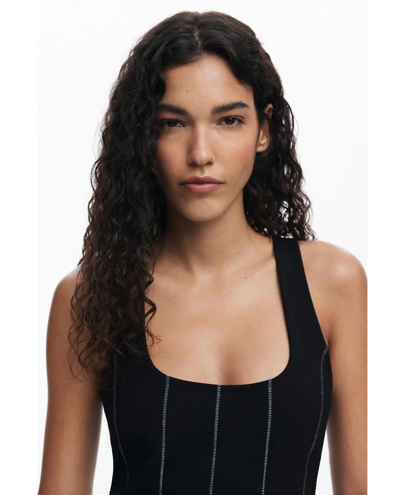 Desigual Women's Short dress with panels