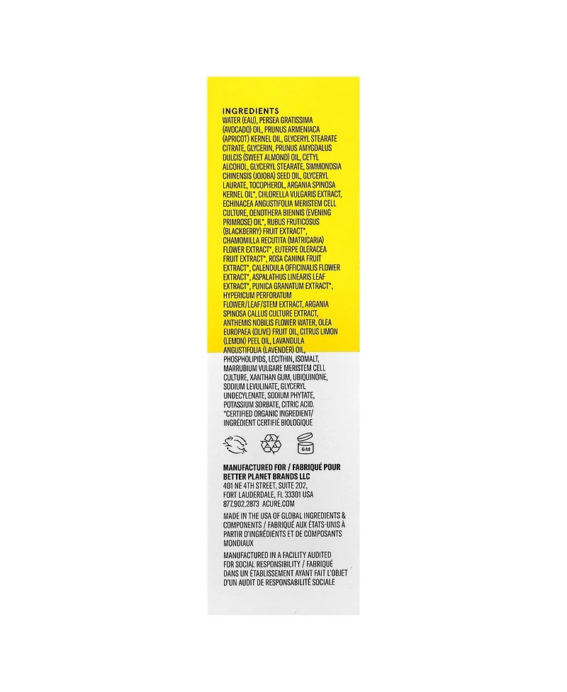 Acure Brightening Night Cream All Skin Types