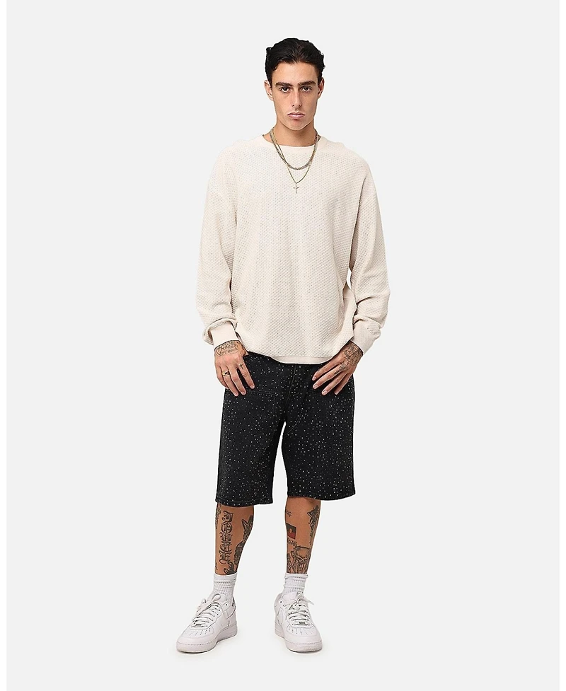 Xxiii Men's Diamond Buckle Back Jorts