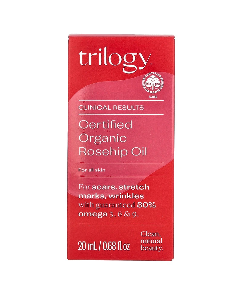 Trilogy Certified Organic Rosehip Oil