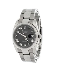 Pre-Owned Rolex Oyster Perpetual Datejust Automatic Watch in Stainless Steel 36mm