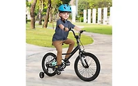 18 Inch Kids Bike Adjustable for Ages 4-8 with Low-Step Frame