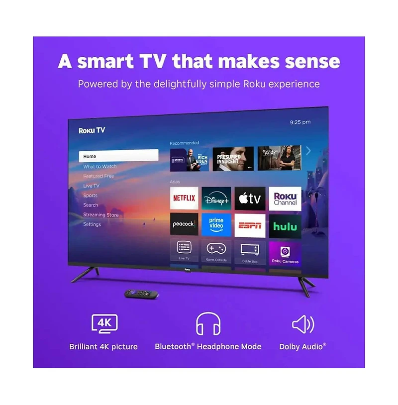 Roku 55" Class Select Series 4K Led Smart Tv - 55R4C5