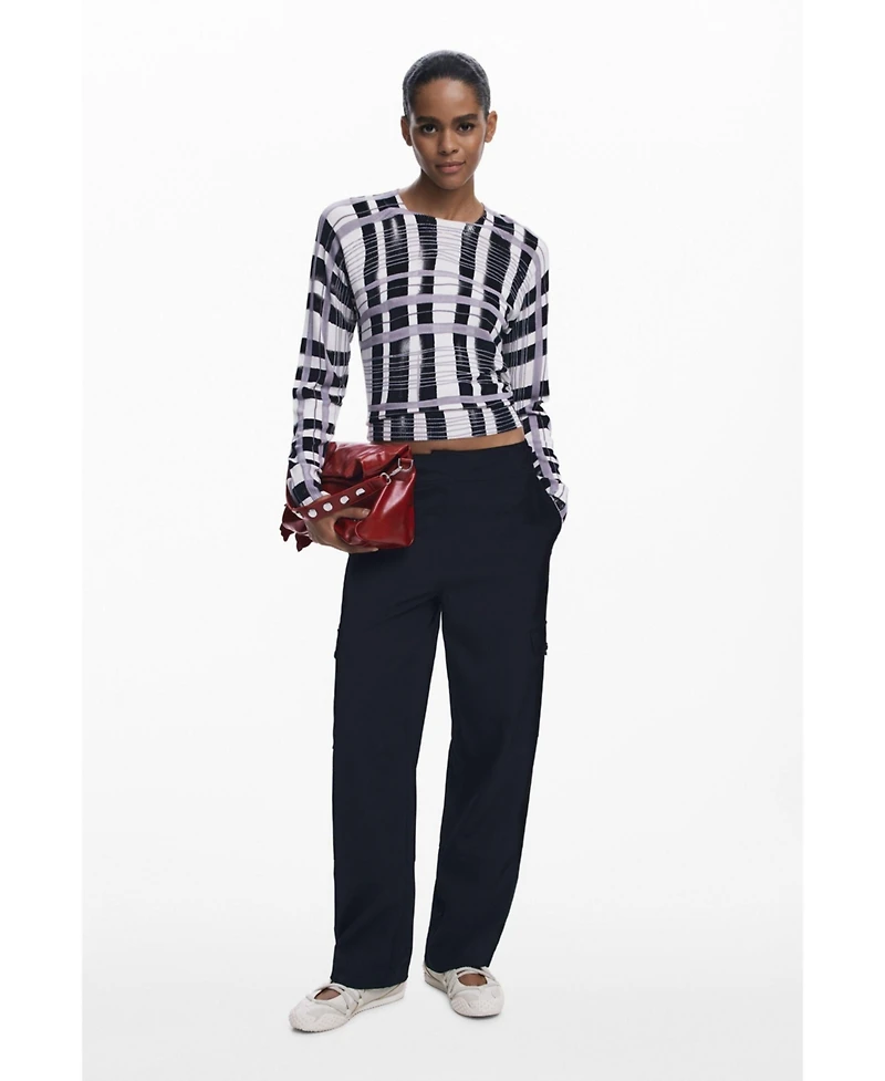 Desigual Women's Mikado striped sweater