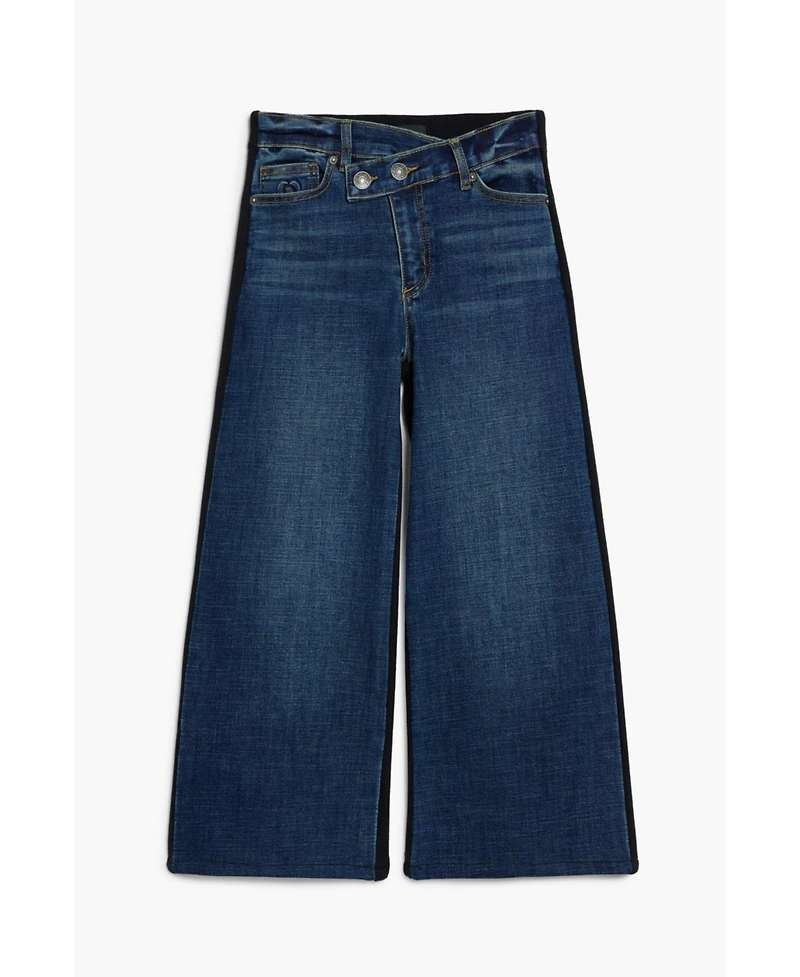 Desigual Girls Girls's Asymmetric waist combined jeans