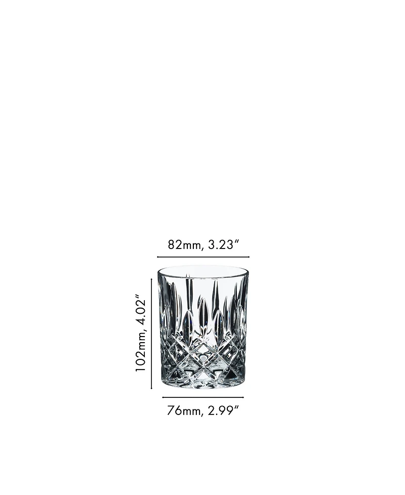 Riedel Spey Double Old-Fashioned Glasses, Set of 4
