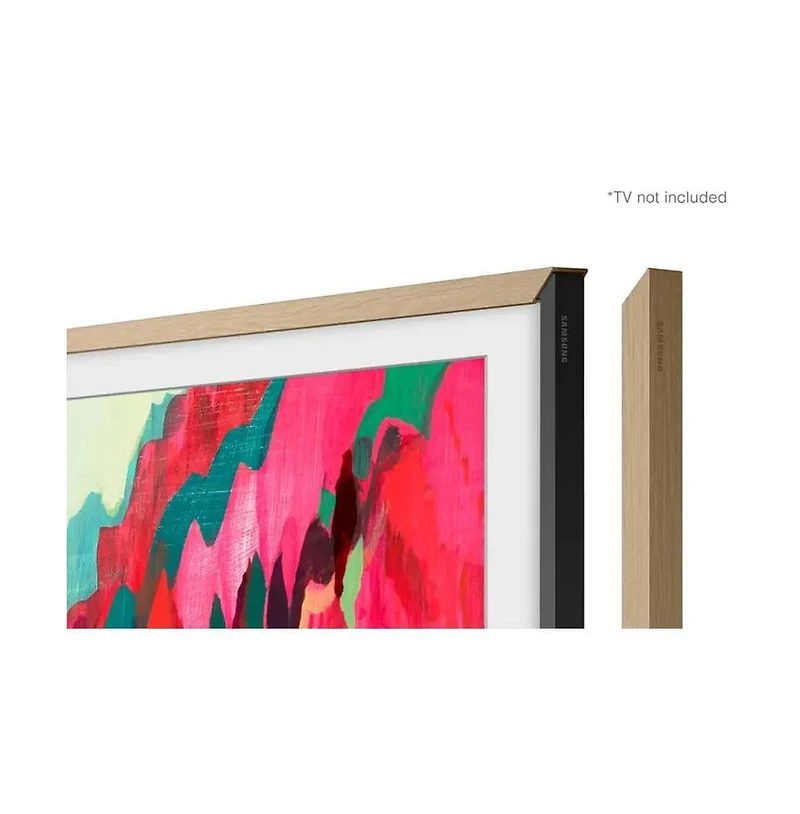 Samsung 65" The Frame Customizable Bezel - Modern Teak - VGSCFF65TKBZA