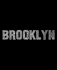 La Pop Art Plus Brooklyn Neighborhoods Word Tank Top