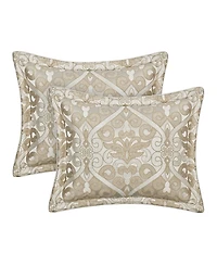 J Queen New York Amaretto Jacquard 4-Pc. Comforter Set, Queen