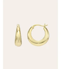 Zoe Lev Dome Huggie Earrings