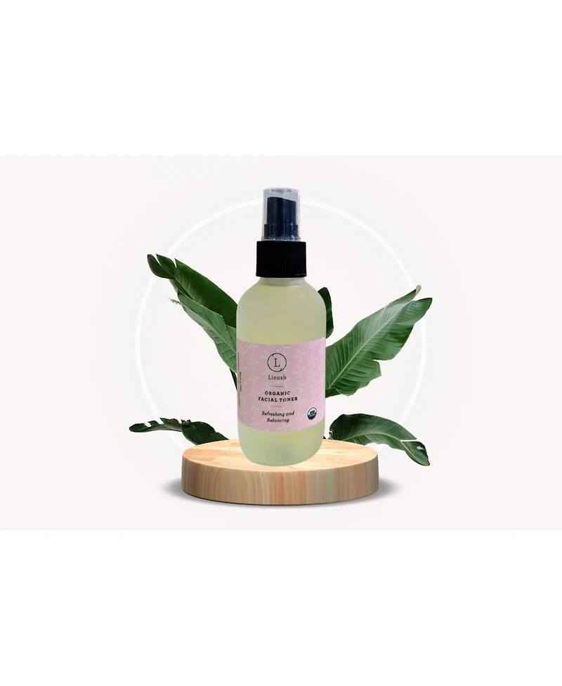 Lizush Refreshing Facial Toner, 4 fl oz