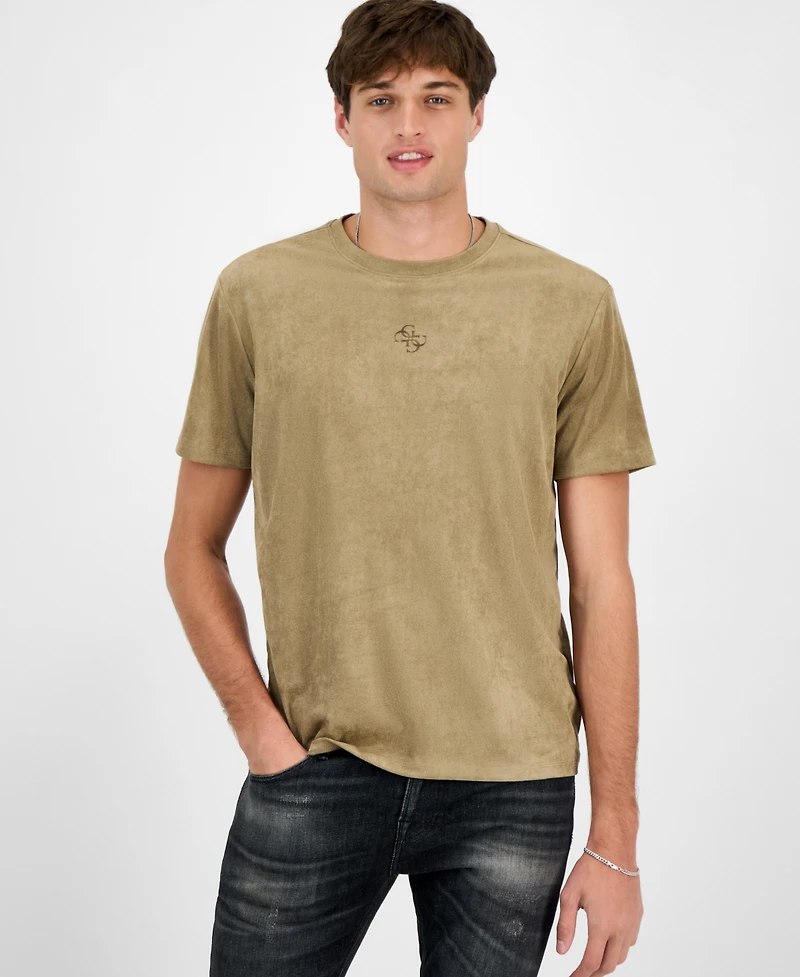 Guess Men's Garrett Quatro Q Short Sleeve T-Shirt