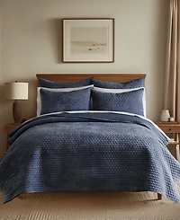 Levtex Velvet Stitch Reversible 2-Pc. Quilt Set, Twin/Twin Xl