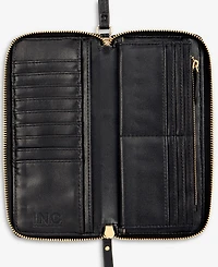 I.n.c. International Concepts Hazel Ruched Zip-Around Wallet, Macy's Exclusive