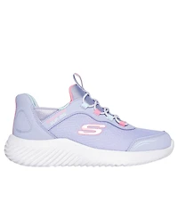 Skechers Little Girl's Slip-Ins: Bounder - Simple Cute Casual Sneakers from Finish Line