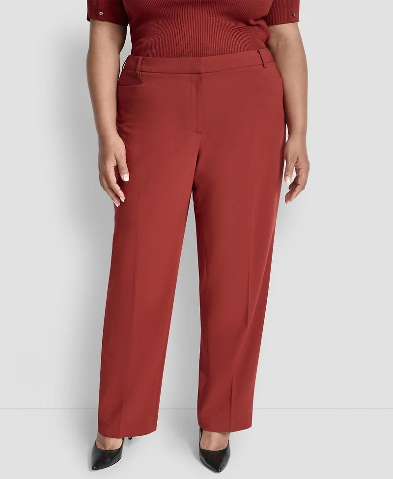 Dkny Plus Modern Fit Trousers